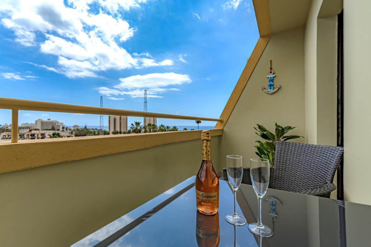 Newly Reformed Apartment With Sea View And Pool, Near The Beach, In Playa De Las Americas Exterior photo