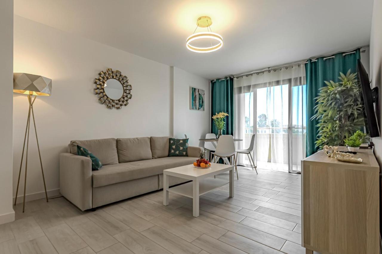 Newly Reformed Apartment With Sea View And Pool, Near The Beach, In Playa De Las Americas Exterior photo