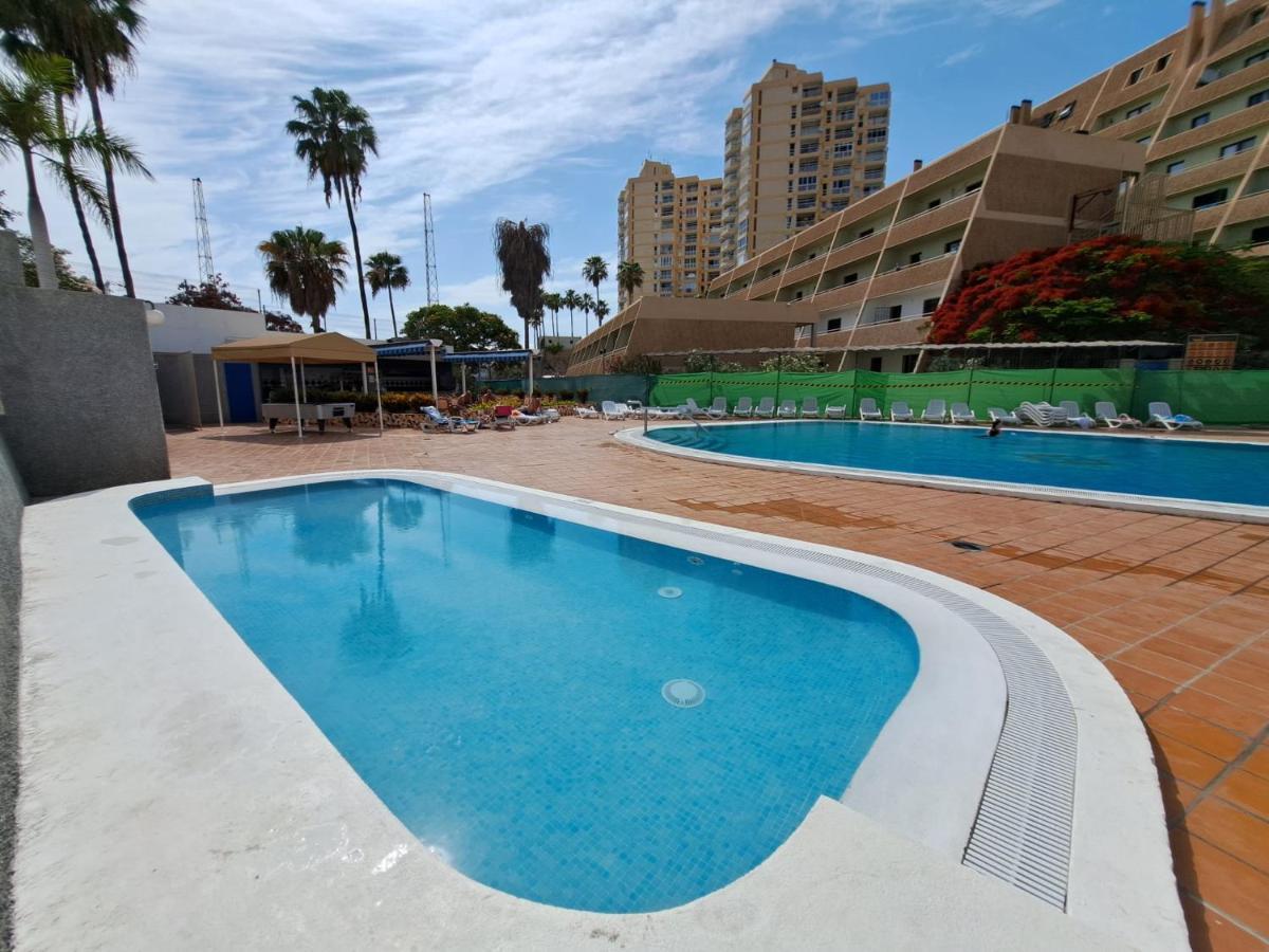 Newly Reformed Apartment With Sea View And Pool, Near The Beach, In Playa De Las Americas Exterior photo